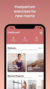 Fit Mom - Postnatal Workouts screenshot 0