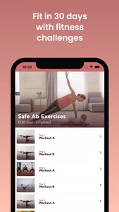 Fit Mom - Postnatal Workouts screenshot 2