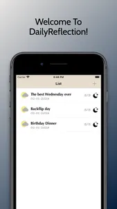 Daily Reflection - Journal screenshot 0