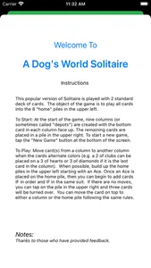 Dog's Life - Double Solitaire screenshot 2