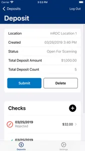 Northway Bank Deposit Express screenshot 2