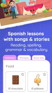 Loritos Learn Spanish for Kids screenshot 2