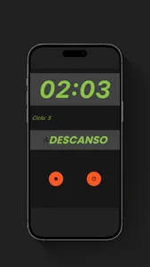 Cronometro de treino HIT screenshot 0
