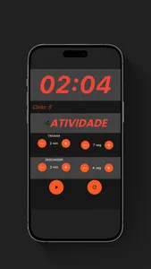 Cronometro de treino HIT screenshot 2