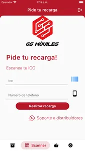 Recargas GSMoviles screenshot 1