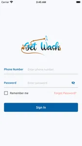 GetWash - Employee screenshot 1