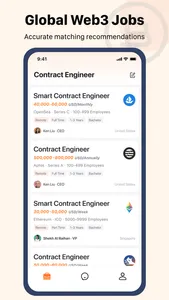 SmartDeer - Global web3 jobs screenshot 1