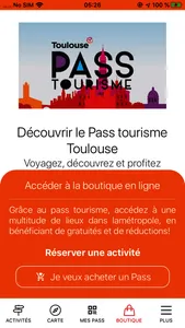 Pass tourisme Toulouse screenshot 4