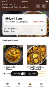 Biriyani Zone screenshot 1