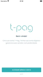 t-pag: conta digital banking screenshot 0