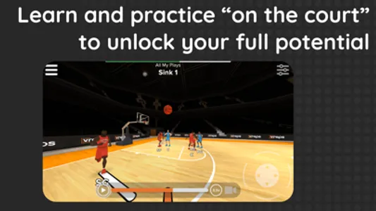 VReps Basketball IQ Trainer screenshot 2