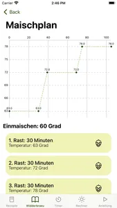 Widderbraeu Brauhelfer screenshot 2