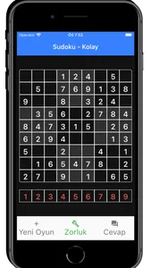 Turkce Sudoku screenshot 0