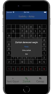 Turkce Sudoku screenshot 1