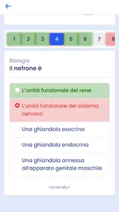 Test quiz ammissione medicina screenshot 3