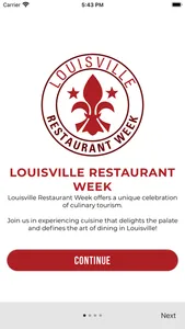 Restaurant Week Louisville screenshot 0