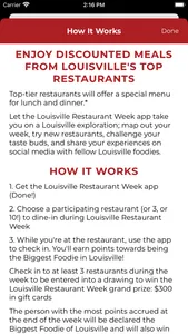 Restaurant Week Louisville screenshot 1