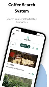 Coffee Search System screenshot 0