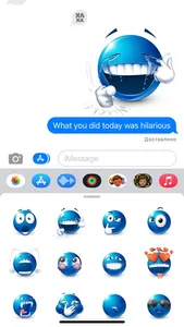 Blue Emoji screenshot 5