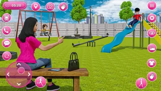 Virtual Mom Simulator Games 3D screenshot 2