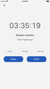 Time Tracker for Open Project screenshot 0