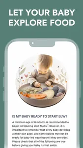 Baby Led Weaning App - BLW screenshot 5