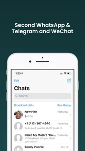 Dual Social Web Messenger WA screenshot 0