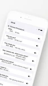Chinese Phrasebook (Travel) screenshot 1
