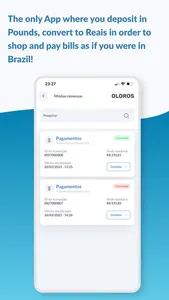 Oloros - Finance for BR Expats screenshot 3