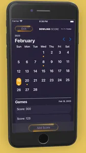 Bowling Score: Ten Pin Tracker screenshot 2