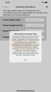 Microstrip Antenna Calc screenshot 1