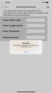 Microstrip Antenna Calc screenshot 2