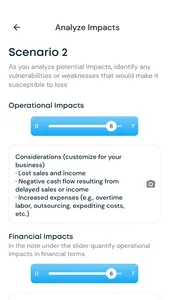 Scenario Analysis screenshot 1