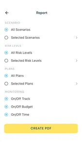 Scenario Analysis screenshot 3