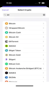 Cryptofolio - Coin Portfolio screenshot 1