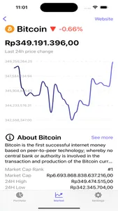 Cryptofolio - Coin Portfolio screenshot 3