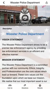 Wooster Police Department screenshot 1