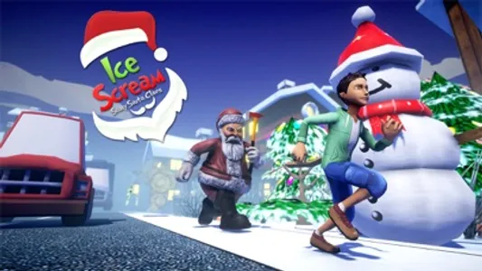 Ice Scream Scary Santa Game screenshot 4