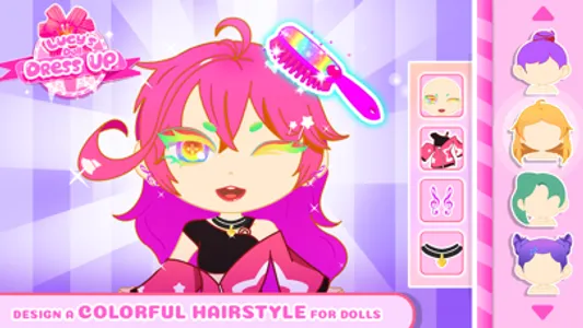 Lucy's Doll Dress Up Beauty screenshot 1