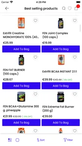 FEN Sport Nutrition screenshot 2