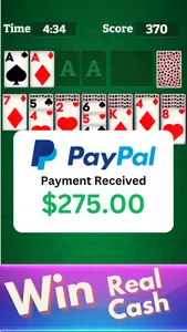 Real Cash Solitaire for Prizes screenshot 1