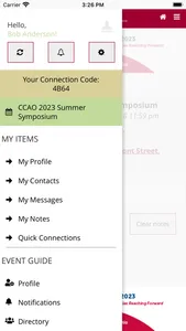 CCAO Events screenshot 2