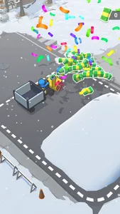 Snow shovelers - simulation screenshot 2