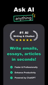 AI Writing & Chatbot Assistant screenshot 0