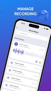 RecVoice:Audio Editor Recorder screenshot 2