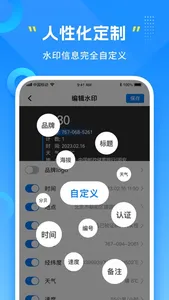 可编辑水印相机-今日时间地点打卡拍照 screenshot 3