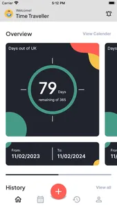 Time Traveller App screenshot 1