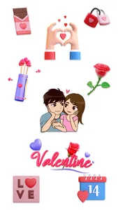 Valentine Stickers - WASticker screenshot 0