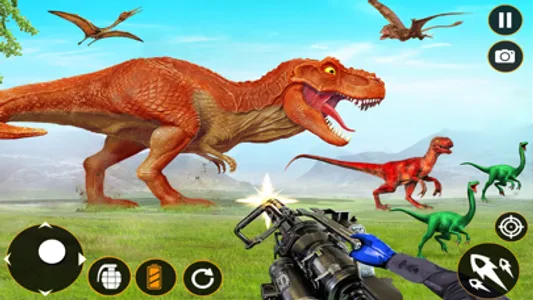 Wild Dinosaur Hunting Gun 3D screenshot 2