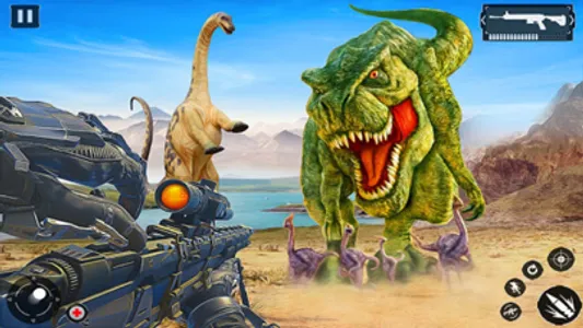 Wild Dinosaur Hunting Gun 3D screenshot 4